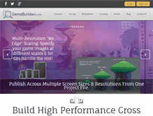 Tablet Screenshot of gamebuilderstudio.com